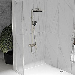 Душевая система Vincea Dice VSFS-4C12BN брашированный никель купить в интернет-магазине сантехники Sanbest