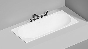 Ванна Salini Ornella AXIS Kit S-Sense 170x75 103513G белая купить в интернет-магазине Sanbest