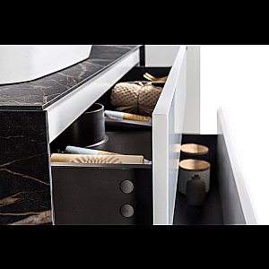 Тумба с раковиной Black&White Universe U907.1200 для ванной в интернет-магазине Sanbest