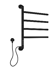 Полотенцесушитель электрический Allen Brau Liberty 7.33000-31 черный матовый купить в интернет-магазине сантехники Sanbest