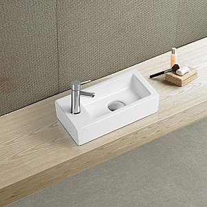 Раковина Gid 36,5 N9272 61105L/61105R белая купить в интернет-магазине Sanbest