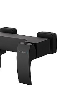 Смеситель для ванны с душем WONZON & WOGHAND FIT, Черный матовый (WW-88639009-MB) купить в интернет-магазине сантехники Sanbest