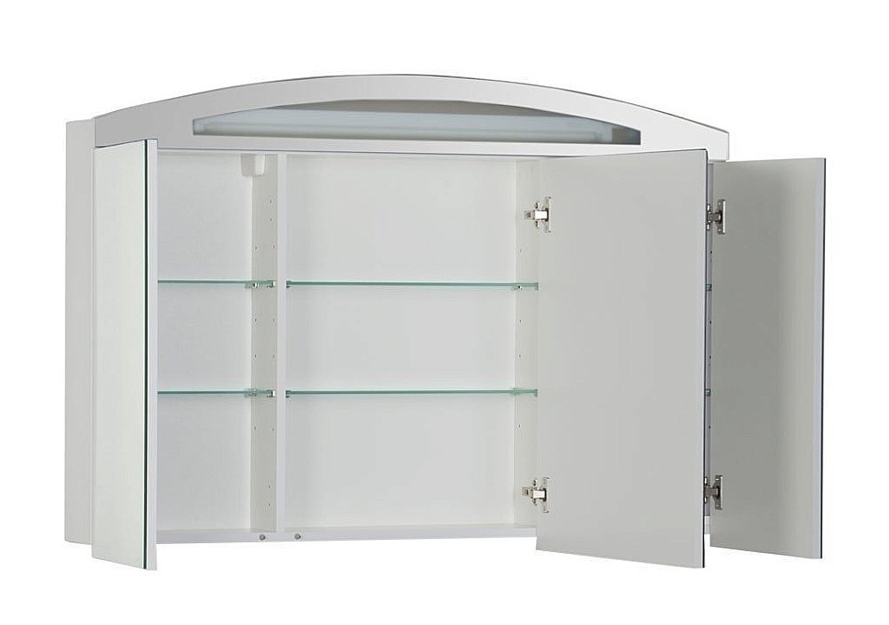 Зеркальный шкаф Aquanet Тренто 120 венге купить в интернет-магазине сантехники Sanbest