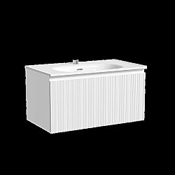 Тумба для раковины Sancos CODE CD80W 80 белая купить в интернет-магазине сантехники Sanbest