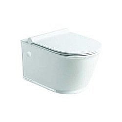 Унитаз подвесной Vincea Bordo VT1-16 безободковый, с крышкой микролифт купить в интернет-магазине Sanbest