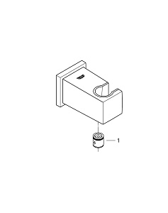 Душевая система Grohe Eurocube 25239000 хром купить в интернет-магазине сантехники Sanbest