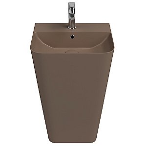 Раковина ISVEA Sott'Aqua 50 10SQ37001SV-2H коричневый матовый купить в интернет-магазине Sanbest