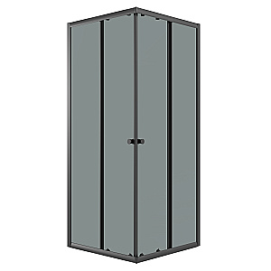 Душевой уголок Niagara Eco NG-1009-14QT 90х90 профиль черный/стекло тонированное купить в интернет-магазине Sanbest