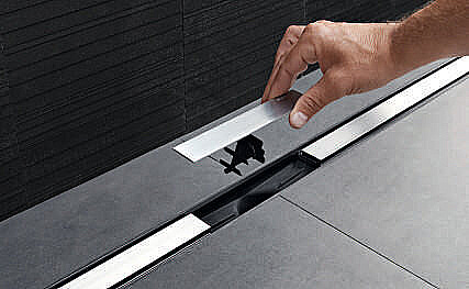 Душевой лоток Geberit CleanLine 154.152.00.1 хром купить в интернет-магазине Sanbest