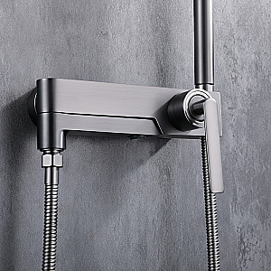 Смеситель для ванны Elghansa URBAN XQ 2313301-Gun оружейная сталь матовая купить в интернет-магазине сантехники Sanbest