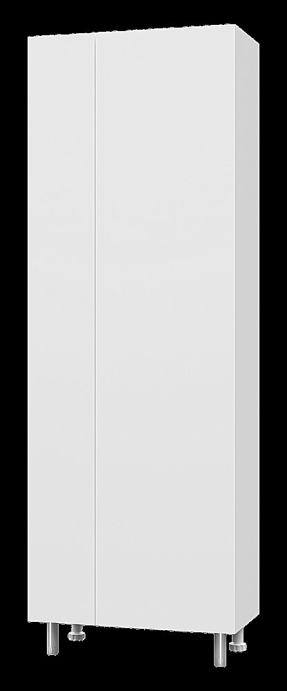 Пенал напольный Misty Лира 60 П-Лир0501-01Л белый для ванной в интернет-магазине сантехники Sanbest