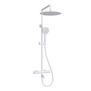 Душевая система WasserKraft Mindel 8500 SET2636 Thermo белый Soft-touch купить в интернет-магазине сантехники Sanbest