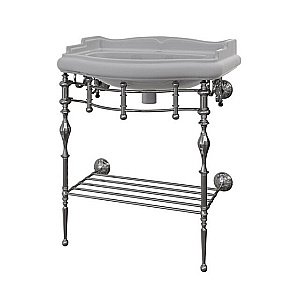 Консоль с раковиной Caprigo Concol 7060/73 Хром для ванной в интернет-магазине сантехники Sanbest