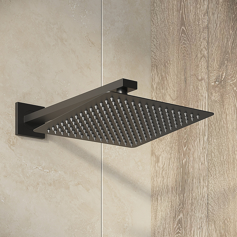 Душевая система Grossman Style 501.K35.05.210 черная матовая купить в интернет-магазине сантехники Sanbest