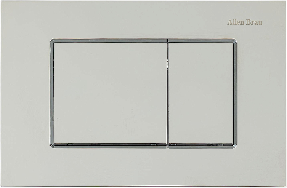Кнопка смыва Allen Brau EVO S 9.2EV01.00 хром купить в интернет-магазине сантехники Sanbest