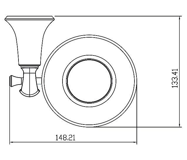Мыльница Kaiser KH-4003 бронза купить в интернет-магазине сантехники Sanbest