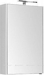 Зеркальный шкаф Aquanet Августа 58 белый купить в интернет-магазине сантехники Sanbest