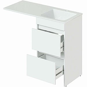 Тумба с раковиной Orange Sistema ST-110TUW 110 для ванной в интернет-магазине Sanbest