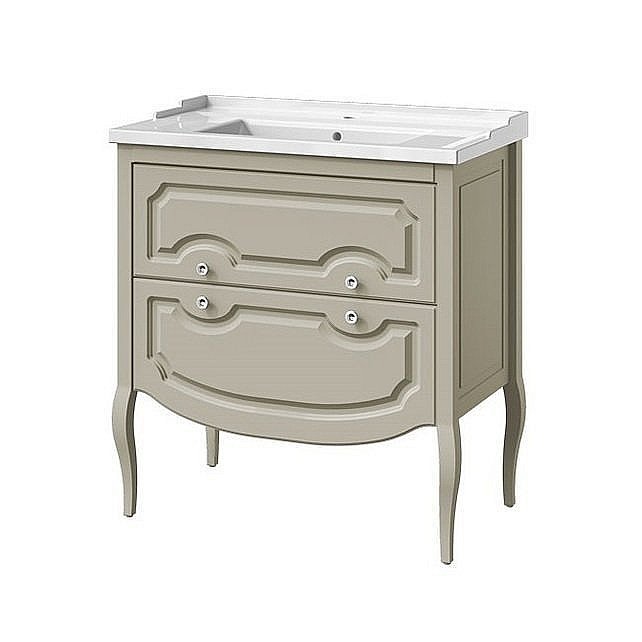 Тумба с раковиной с ящиками Caprigo Firenze 80 для ванной в интернет-магазине Sanbest