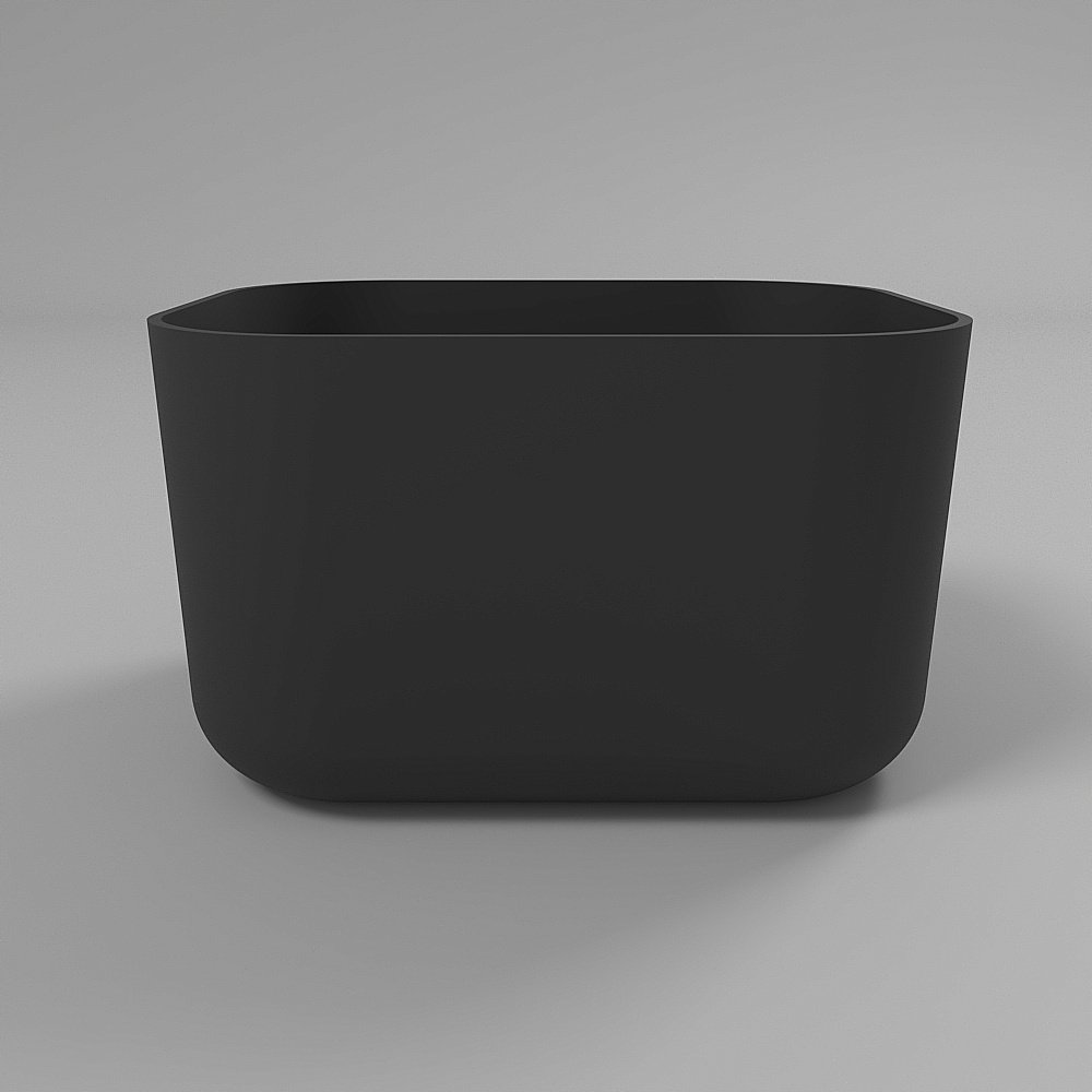 Раковина накладная WhiteCross Lazurit 50 0713.050040.201 черная матовая купить в интернет-магазине Sanbest