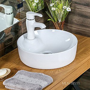 Раковина Melana 78111 78111-805 белая купить в интернет-магазине Sanbest