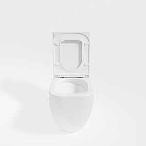 Унитаз-компакт Vincea Bien VT2-51T белый, с крышкой микролифт, с бачком, безободковый, слив-торнадо купить в интернет-магазине Sanbest