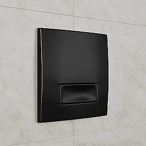 Кнопка для инсталляций Grossman Classic 800.T1.04.210.210RUS черная матовая купить в интернет-магазине сантехники Sanbest