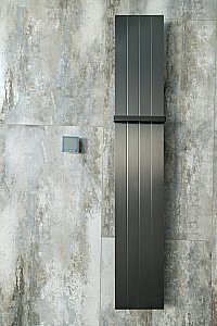 Полотенцесушитель электрический Boheme Flat 725-B черный матовый купить в интернет-магазине сантехники Sanbest