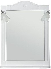 Зеркало Rush Victoria 80 VIM71080WO беленый дуб в ванную от интернет-магазине сантехники Sanbest