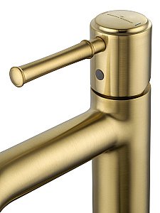 Смеситель для раковины WONZON & WOGHAND TOR, Брашированное золото (WW-88018073-BG) купить в интернет-магазине сантехники Sanbest