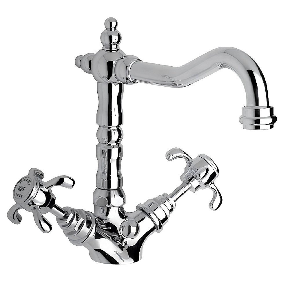 Смеситель для раковины Paini Ornellaia 87CR250BLMKM хром купить в интернет-магазине сантехники Sanbest