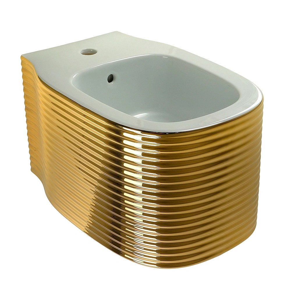 Биде подвесное Migliore MARE 32055 золото купить в интернет-магазине Sanbest