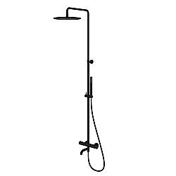 Душевая система WhiteCross Y Y1234BL черная матовая купить в интернет-магазине сантехники Sanbest