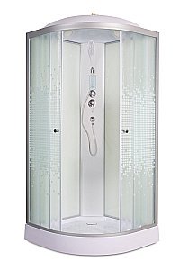 Душевая кабина DTO Серия L 908 с электрикой 80x80 купить в интернет-магазине Sanbest