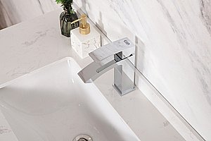 Смеситель для раковины GID Victoria L120CHK хром купить в интернет-магазине сантехники Sanbest