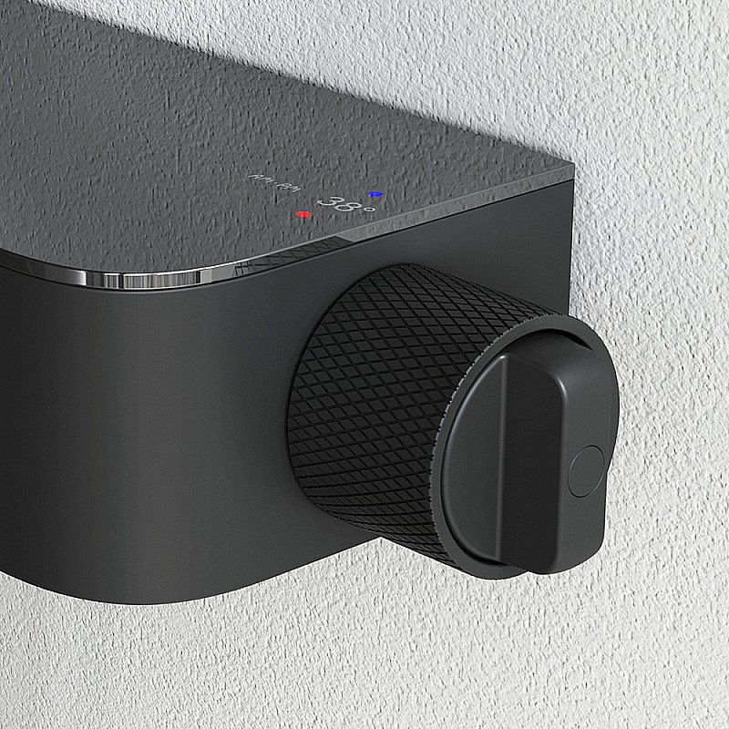 Душевая система AM.PM Func F078F222 черная купить в интернет-магазине сантехники Sanbest