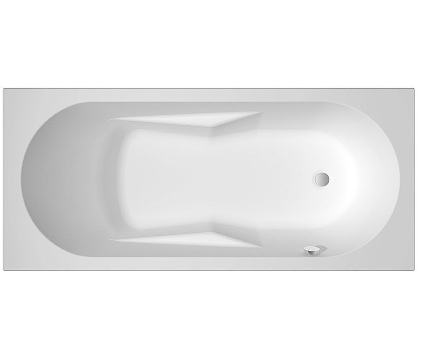 Акриловая ванна Riho LAZY 180x80 белая купить в интернет-магазине Sanbest