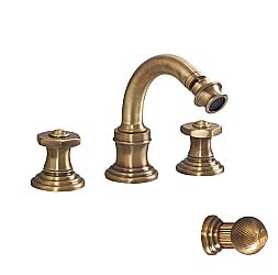 Смеситель для биде Cezares APHRODITE-BBS2-02-M бронза купить в интернет-магазине сантехники Sanbest