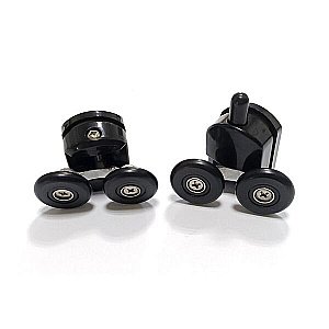 Душевой уголок ABBER Schwarzer Diamant AG02080BDTH 80x80 тонированный/профиль черный купить в интернет-магазине Sanbest