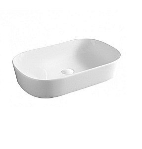 Раковина накладная Artceram Ghost 64,5 GHL002 01 00 белая купить в интернет-магазине Sanbest