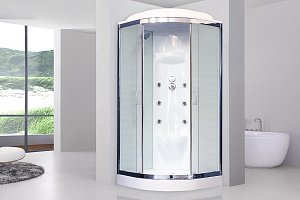 Душевая кабина Royal Bath RB90HK7-WC-CH 90x90 профиль хром/стекло матовое купить в интернет-магазине Sanbest