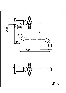 Смеситель для раковины RAV-Slezak PREMIUM CRISTAL LINE MK192 хром купить в интернет-магазине сантехники Sanbest