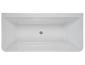 Ванна акриловая CeruttiSpa LUGANO 170х75 9344 белая купить в интернет-магазине Sanbest