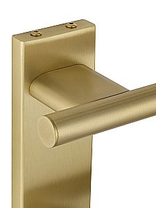 Полотенцесушитель электрический WONZON & WOGHAND NÜRNBERG, Брашированное золото (WW-AL349-BG) купить в интернет-магазине сантехники Sanbest