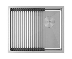 Кухонная мойка Paulmark NEXT-PRO 58 PM705845-BS нержавеющая сталь купить в интернет-магазине сантехники Sanbest