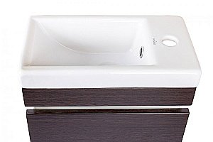 Тумба с раковиной Style Line Compact 40 венге для ванной в интернет-магазине Sanbest