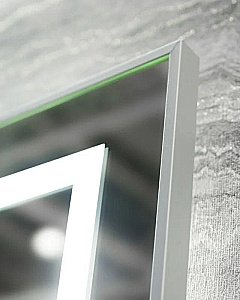 Зеркало BelBagno Kraft SPC-KRAFT-500-800-LED-TCH-WARM сатин в ванную от интернет-магазине сантехники Sanbest