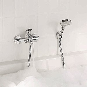 Смеситель для ванны Hansgrohe Rebris S 72440000 купить в интернет-магазине сантехники Sanbest