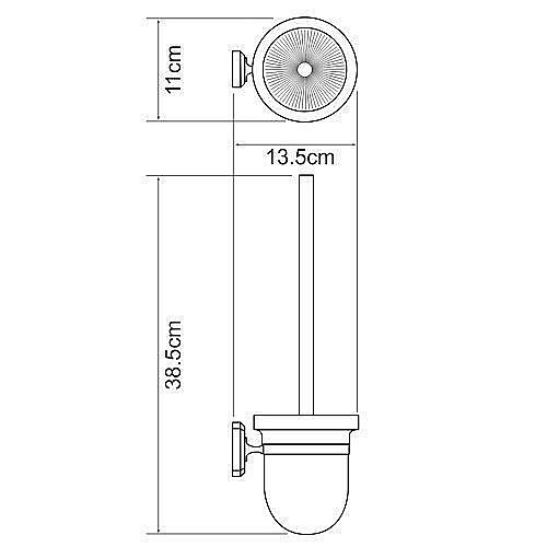 Ершик подвесной WasserKRAFT Oder K-3027 купить в интернет-магазине сантехники Sanbest