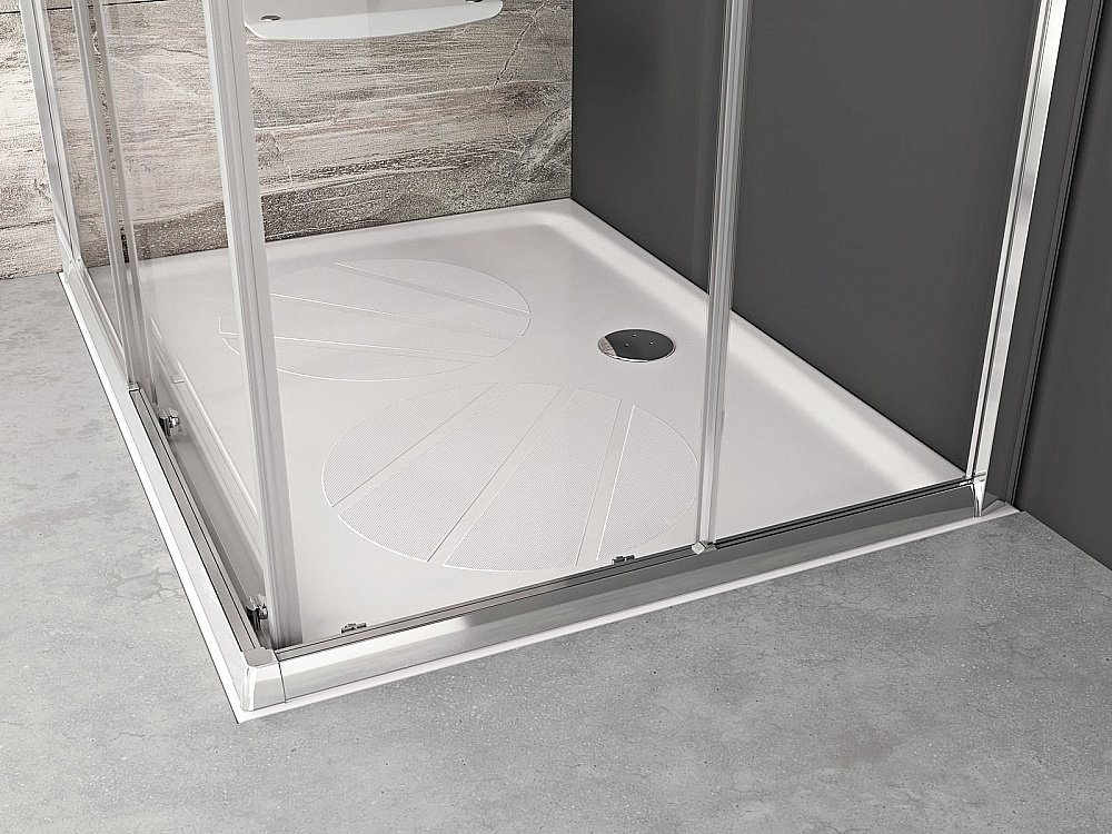 Душевой поддон Ravak Gigant Pro XA03A701010 100x90 белый купить в интернет-магазине Sanbest